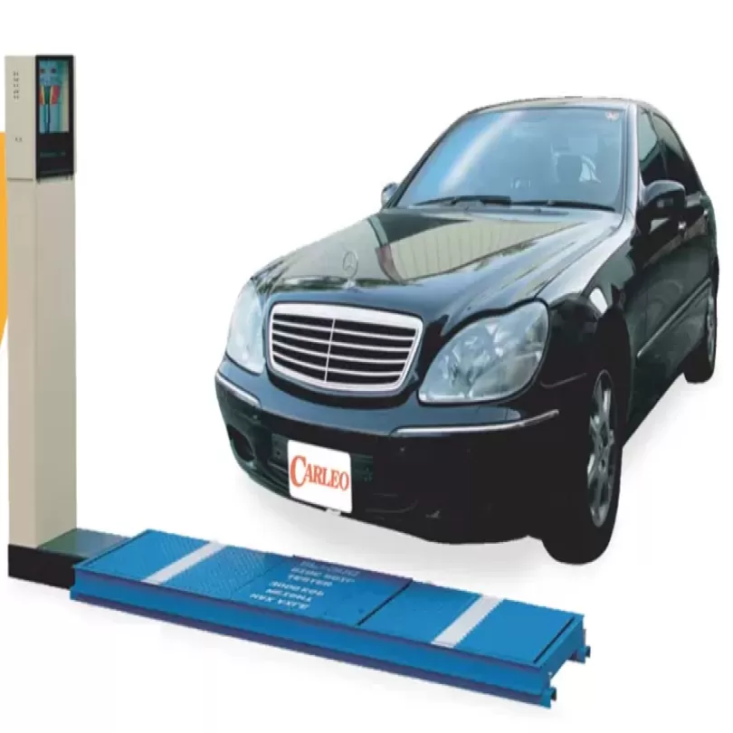 Horizontal sliding test platform for 3-ton car (black)